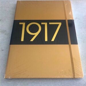 NWT Leuchtturm 1917 Metallic Gold Limited Edition A5 Hardcover Notebook